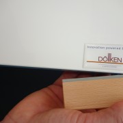 Schutzfolienabzieher ansetzen